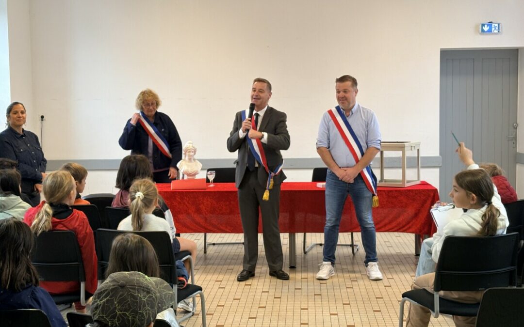 Rencontre avec le Maire et le Député
